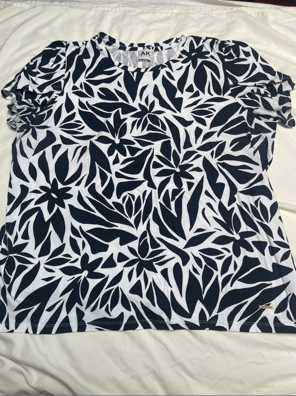 Anne Klein Short-Sleeve Tee
